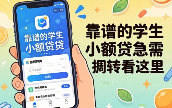 盘点几款靠谱的学生小额借贷软件，急需周转看这里
