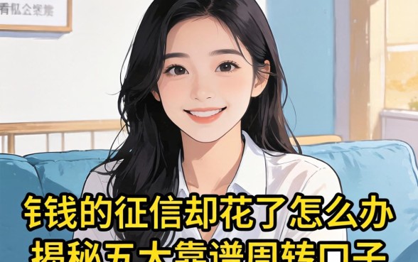 急需用钱征信却花了怎么办？类似现金借款不看征信的软件真的存在吗？揭秘五大靠谱周转口子