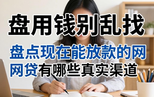 急用钱别乱找，盘点现在能放款的网贷有哪些真实渠道
