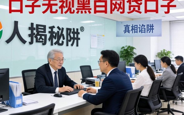 银行内部人揭秘：口子无视黑白网贷口子的真相与陷阱