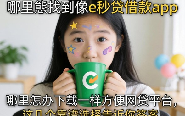 急需用钱怎么办？哪里能找到像e秒贷借款app下载一样方便的网贷平台？这几个靠谱选择告诉你答案