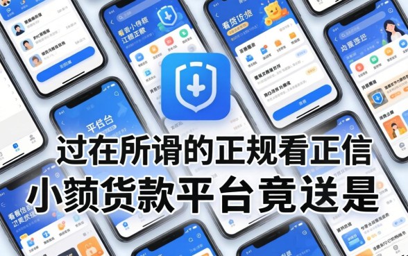 我试了十几个平台，发现所谓的正规不看征信小额贷款平台竟然是这样
