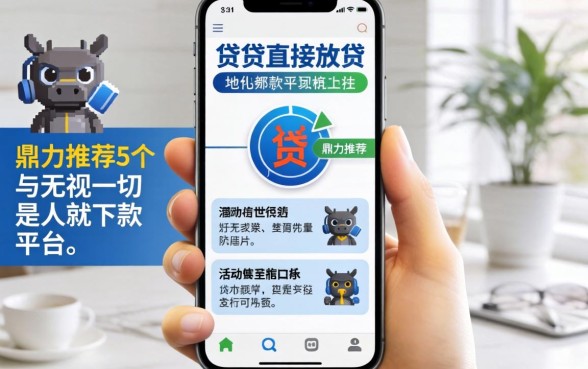 手机ID贷直接放贷，鼎力推荐5个无视一切是人就下款平台