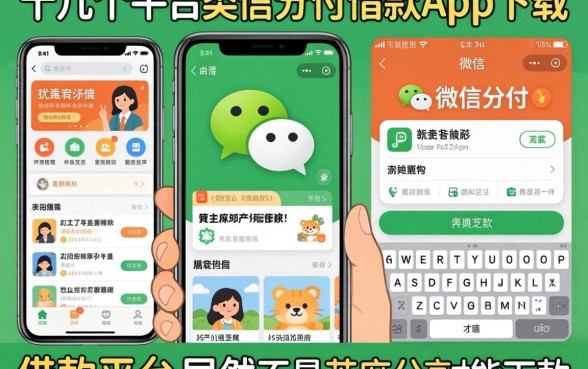 我试了十几个平台，发现类似微信分付借款app下载一样方便的借款平台居然不是芝麻分高才能下款