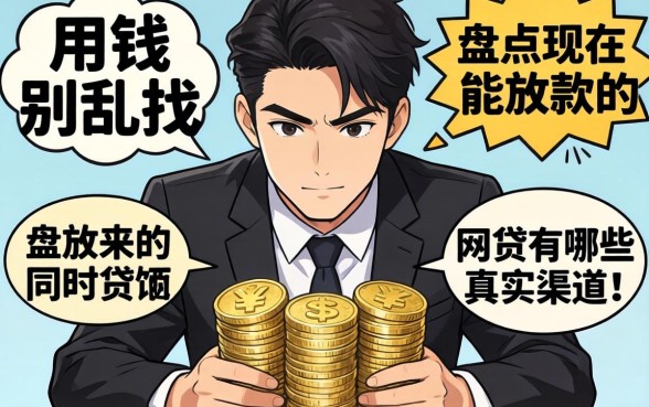 急用钱别乱找，盘点现在能放款的网贷有哪些真实渠道