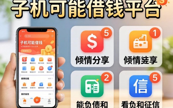 有手机号就能借钱的平台，倾情分享五个不看负债和征信的app