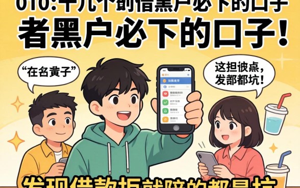 我试了十几个所谓黑户必下的口子,发现借款拒就陪的都是坑