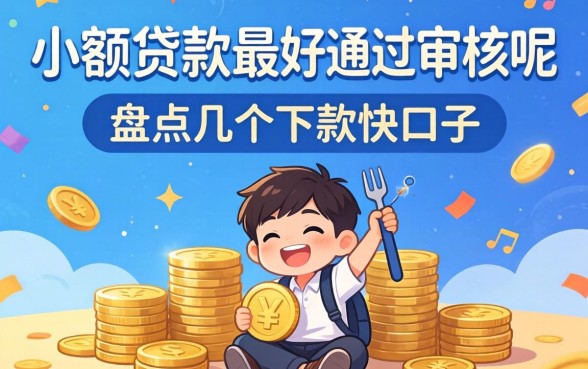 什么小额贷款最好通过审核呢？盘点几个下款快的口子