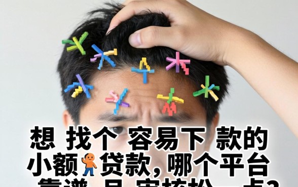 手头紧想找个容易下款的小额贷款，哪个平台靠谱且审核松一点？