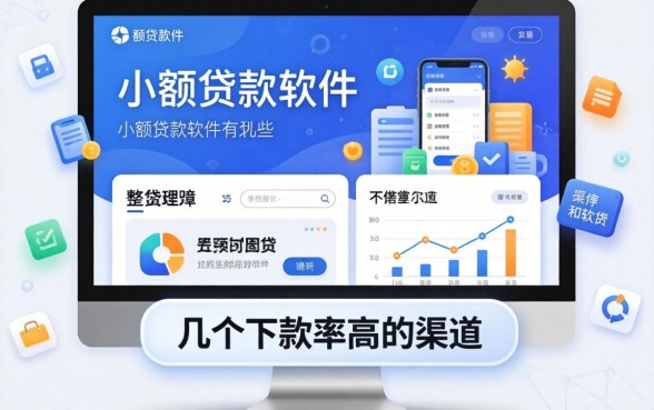 超小额贷款软件有哪些?整理了几个下款率高的渠道