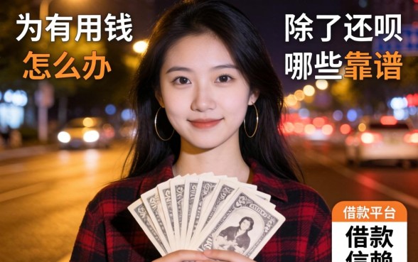 深夜急需用钱怎么办？除了还呗还有哪些靠谱的借款平台值得信赖？