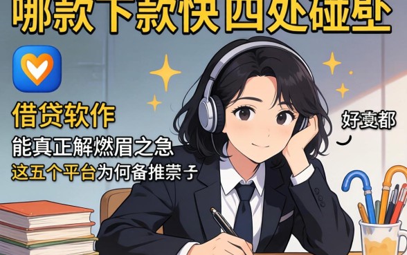 急需用钱却四处碰壁？哪款下款快的借贷软件能真正解燃眉之急，这五个平台为何备受推崇？