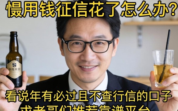 急用钱征信花了怎么办？听说2026年有必过且不查征信的口子，求老哥们推荐靠谱平台！