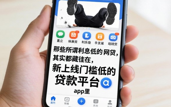我手机里翻了个底朝天，发现那些所谓利息低的网贷，其实都藏在新上线门槛低的贷款平台app里