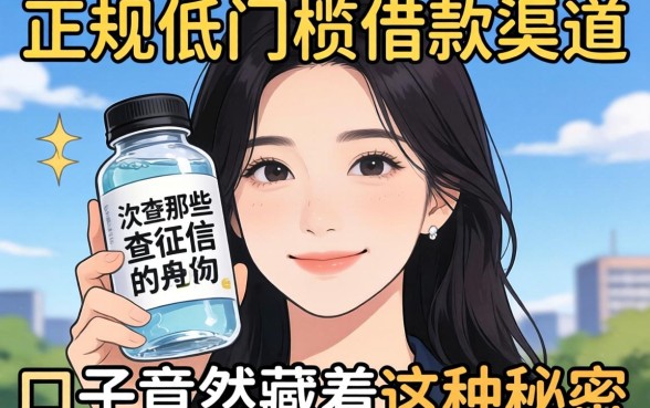 我试遍了正规低门槛借款渠道，发现那些不查征信的口子竟然藏着这种秘密