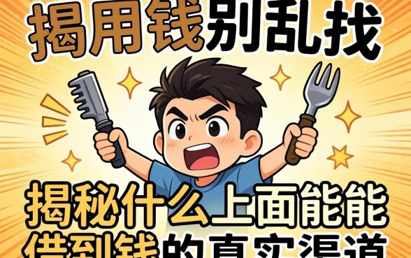 急用钱别乱找，揭秘什么上面能借到钱的真实渠道