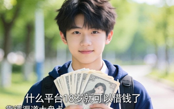 刚满18岁急需用钱哪里借？什么平台18岁就可以借钱了，靠谱渠道大盘点