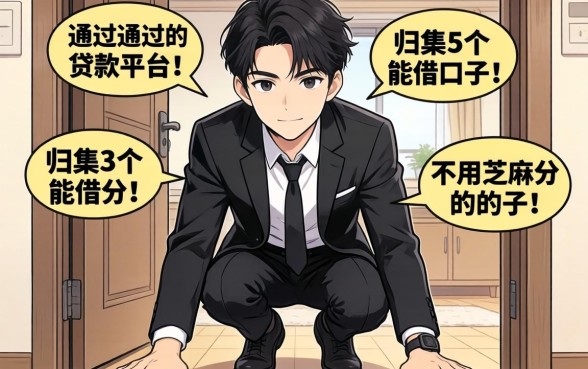门槛低易通过的贷款平台有,归集5个不用芝麻分能借的口子