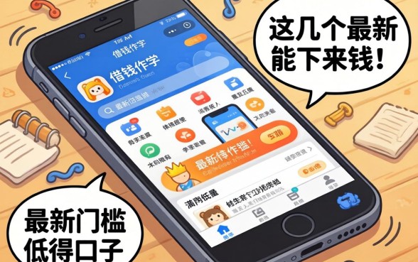 我翻烂了2026手机借钱软件，发现这几个最新能下来钱的口子门槛低得离谱