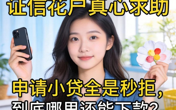 征信花户真心求助：申请小贷全是秒拒，到底哪里还能下款？