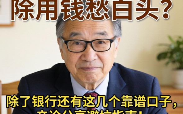 急用钱愁白头？除了银行还有这几个靠谱口子，亲测分享避坑指南！