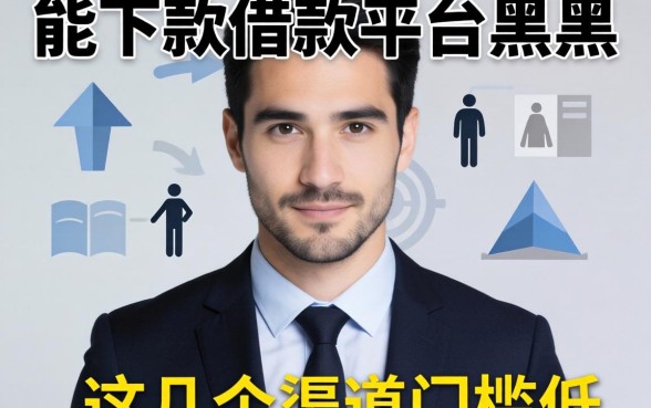 揭秘能下款的借款平台2026黑户，这几个渠道门槛极低