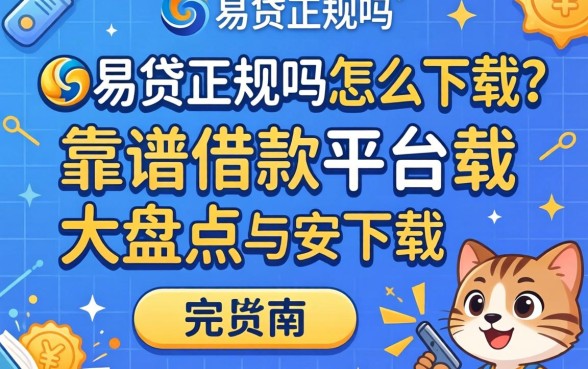 新易贷正规吗怎么下载？靠谱借款平台大盘点与安全下载指南