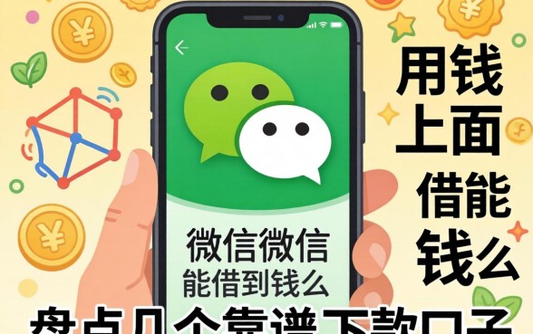 急用钱微信上面能借到钱么?盘点几个靠谱的下款口子