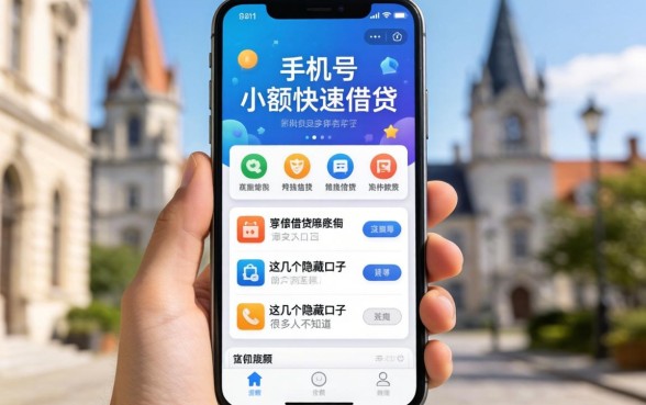揭秘手机号小额快速借钱软件，这几个隐藏口子很多人不知道