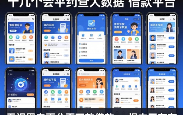 我试了十几个所谓不查大数据的借款平台，发现无视黑白百分百下款的借款app根本不存在