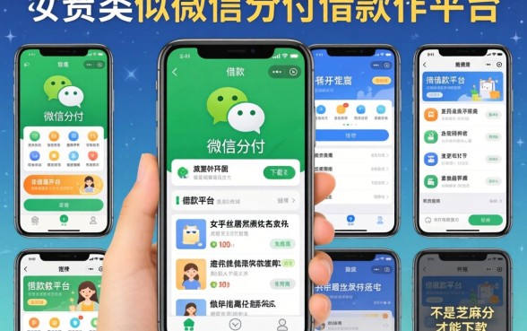 我试了十几个平台，发现类似微信分付借款app下载一样方便的借款平台居然不是芝麻分高才能下款