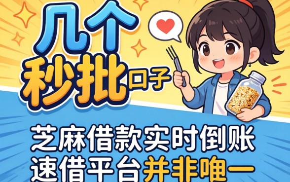 我试了几个秒批一万的口子2026，发现芝麻借款实时到账速借平台并非唯一选择