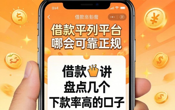 手机借款平台哪个可靠正规的？盘点几个下款率高的口子