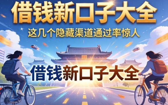 揭秘2026借钱新口子大全，这几个隐藏渠道通过率惊人