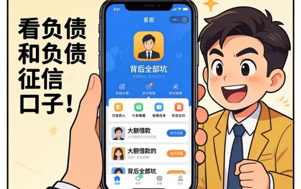 我试了所谓不看负债和征信的口子，发现有什么大额借款的app背后全是坑