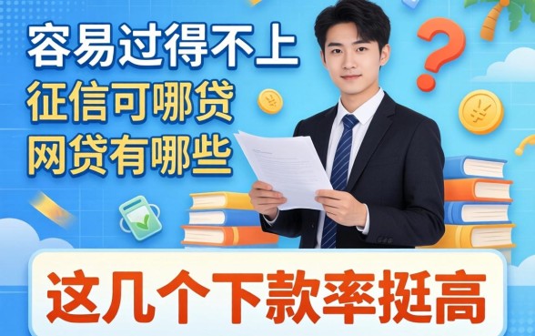 揭秘容易过得不上征信的网贷有哪些,这几个下款率挺高