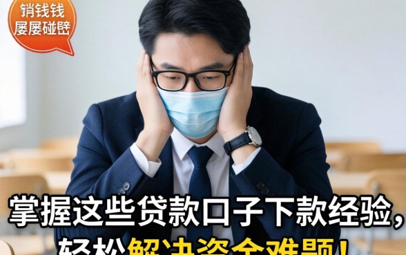 急需用钱却屡屡碰壁？掌握这些贷款口子下款经验，轻松解决资金难题！