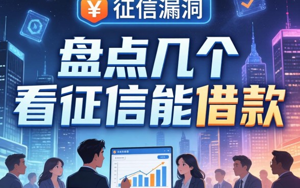 无视征信漏洞？盘点几个不看征信能借款的平台