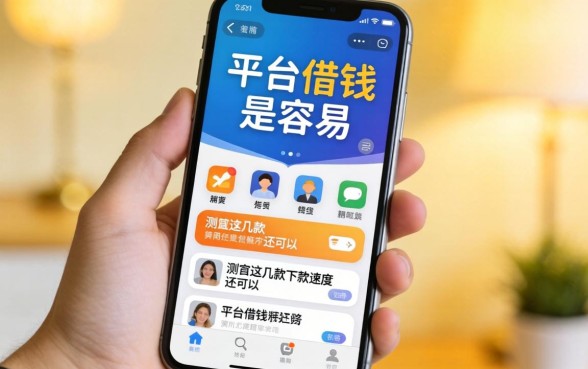 手机哪个平台借钱最容易？实测这几款下款速度还可以