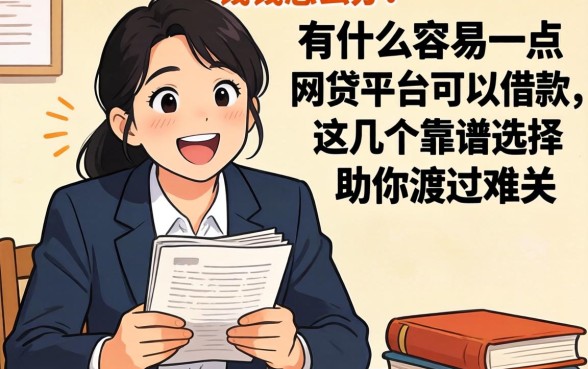 急需用钱怎么办？有什么容易一点的网贷平台可以借款？这几个靠谱选择助你渡过难关