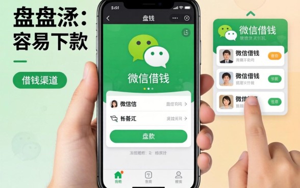 怎样在手机微信上借钱?盘点几个容易下款的渠道