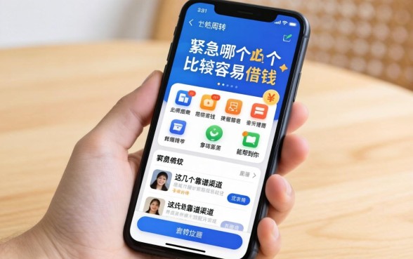 手头紧急需周转?手机上哪个比较容易借钱?这几个靠谱渠道或许能帮到你