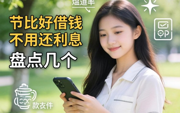 什么软件比较好借钱不用还利息？盘点几个通过率高的渠道