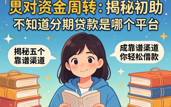 急需资金周转却不知道分期贷款是哪个平台?揭秘五个靠谱渠道助你轻松借款