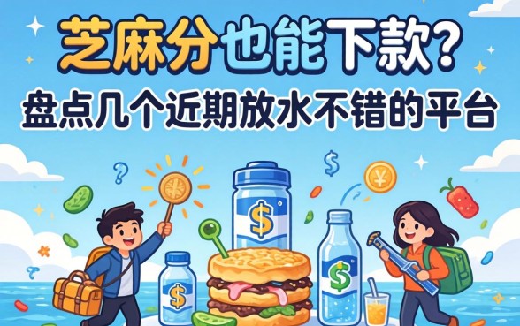 无需芝麻分也能下款？盘点几个近期放水不错的平台