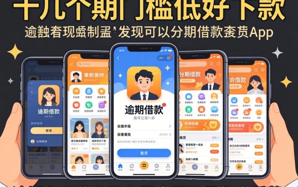 我试了十几个所谓门槛低好下款可以分期借款的app，发现逾期必下款的平台根本不是救命稻草