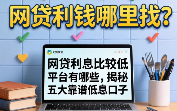 急需用钱哪里找?网贷利息比较低的平台有哪些?揭秘五大靠谱低息口子