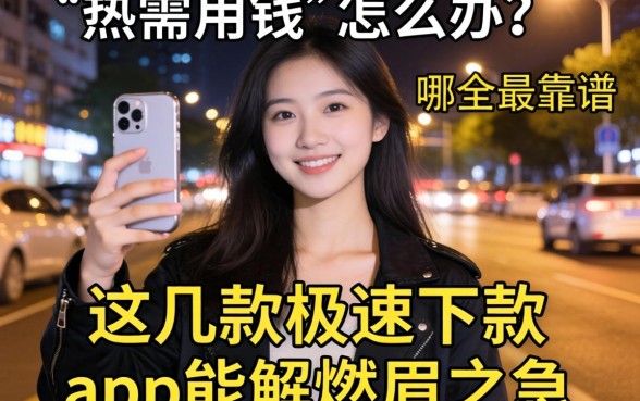 深夜急需用钱怎么办？这几款极速下款的app能解燃眉之急吗？哪个最靠谱？