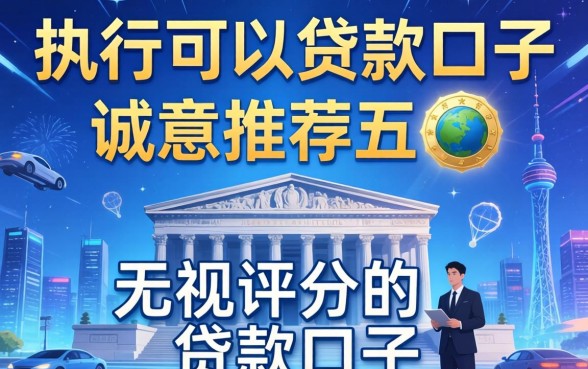 法院执行可以贷款口子，诚意推荐五个无视评分的贷款口子