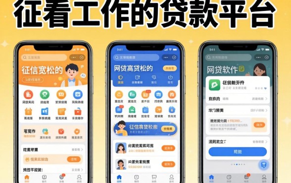 我试了几个不看工作的贷款平台，发现对征信宽松的网贷软件并没有传说中那么可怕